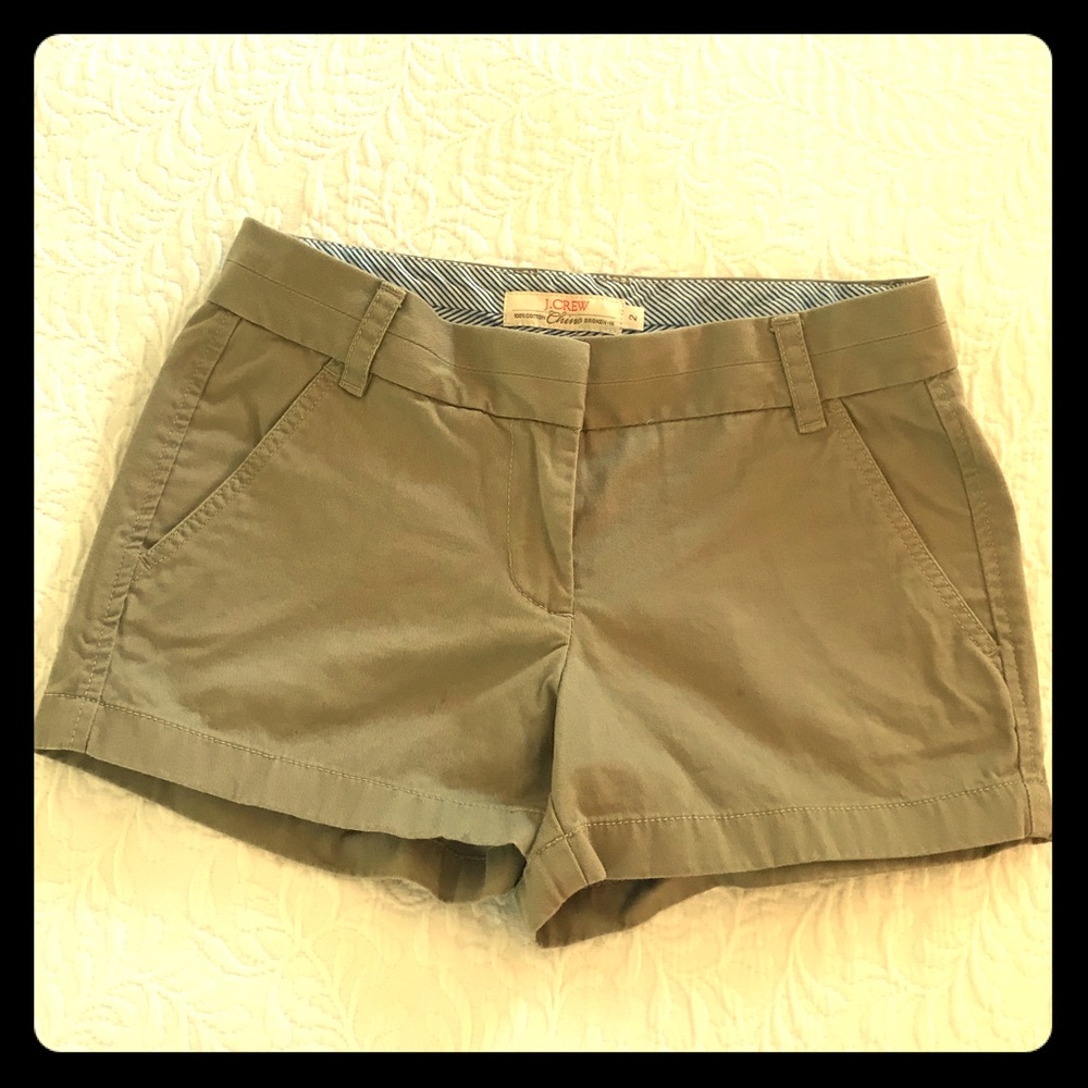 J. Crew 3” Chino Shorts